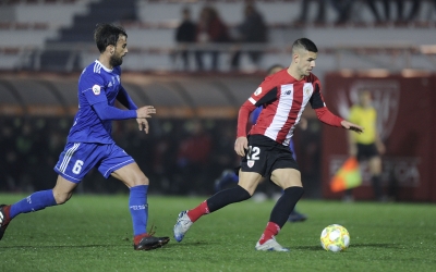 Guruzeta defensant la samarreta del Bilbao Athletic contra l'Arenas | Athletic Club